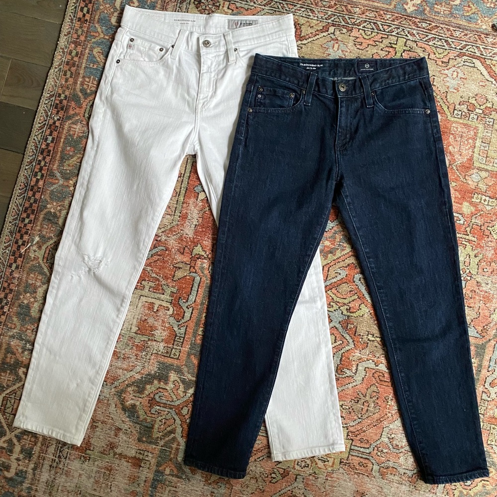 Bundle of 2 AG Ex-Boyfriend Jeans